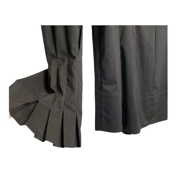 Soft Surroundings Black Button front Shirt Sz m Tunic Long Sleeve Collared - Picture 5 of 11